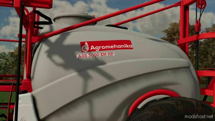 FS22 Sprayer Mod: Agromehanika AGS 3000 V1.1 (Featured)