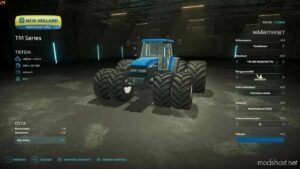 FS22 NEW Holland Tractor Mod: TM Turve (Image #2)