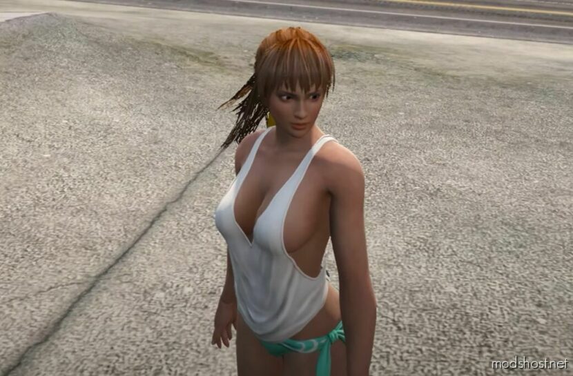 GTA 5 Player Mod: Lisa Hamilton DOA (Psychics Hair) V1.1 (Featured)