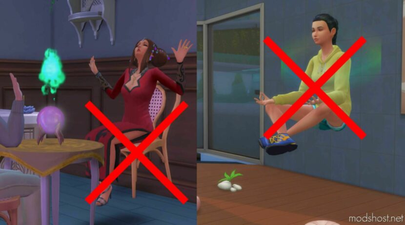 Sims 4 Mod: NO Floating AT High Skill Levels (Featured)