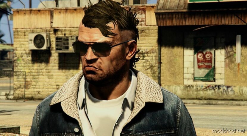 GTA 5 Player Mod: NEW Mullet For Trevor (Featured)