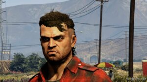 GTA 5 Player Mod: NEW Mullet For Trevor (Image #3)