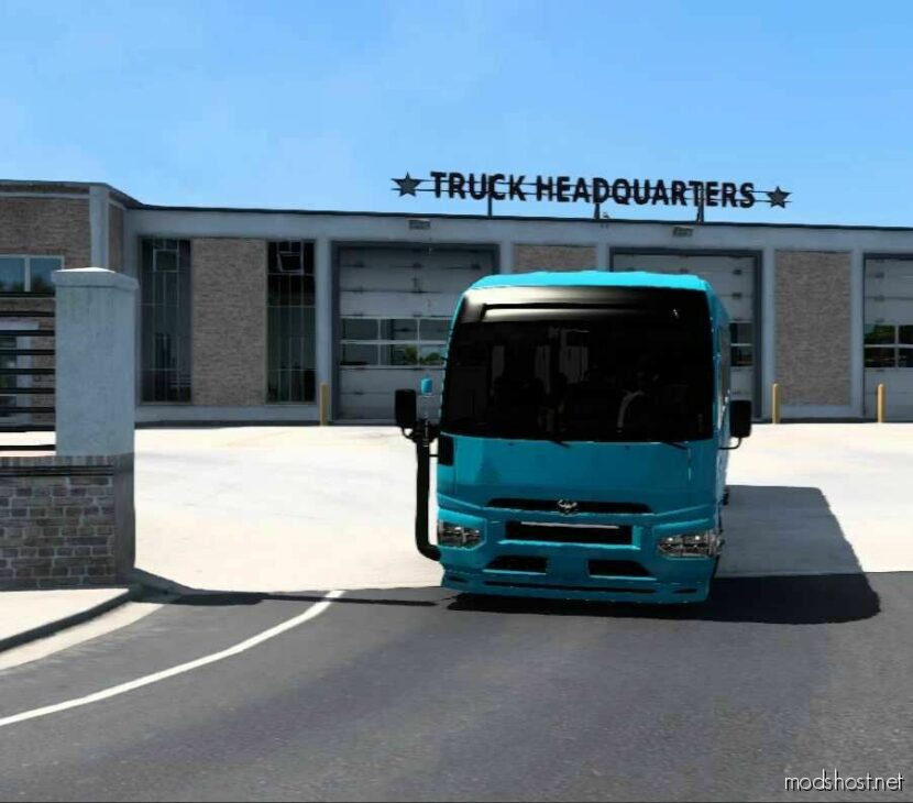 ATS Toyota Bus Mod: Coaster G4 2022 V1.2 1.48 (Featured)