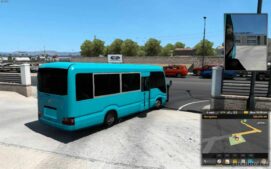 ATS Toyota Bus Mod: Coaster G4 2022 V1.2 1.48 (Image #2)