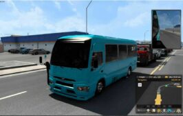 ATS Toyota Bus Mod: Coaster G4 2022 V1.2 1.48 (Image #3)