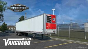 ATS Trailer Mod: Vanguard Reefer 1.48 (Image #2)