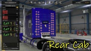 ATS Kenworth Part Mod: W900 Chrome Shop Tuning Pack V1.0.3 (Image #4)