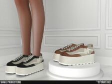 Sims 4 Female Shoes Mod: Sneakers (Female) – S102305 (Featured)