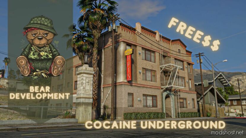 GTA 5 Map Mod: MLO Cocaine Underground (Featured)