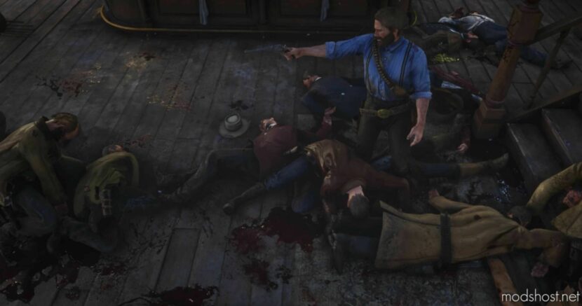 RDR2 Mod: Improved Blood V1.5 (Featured)