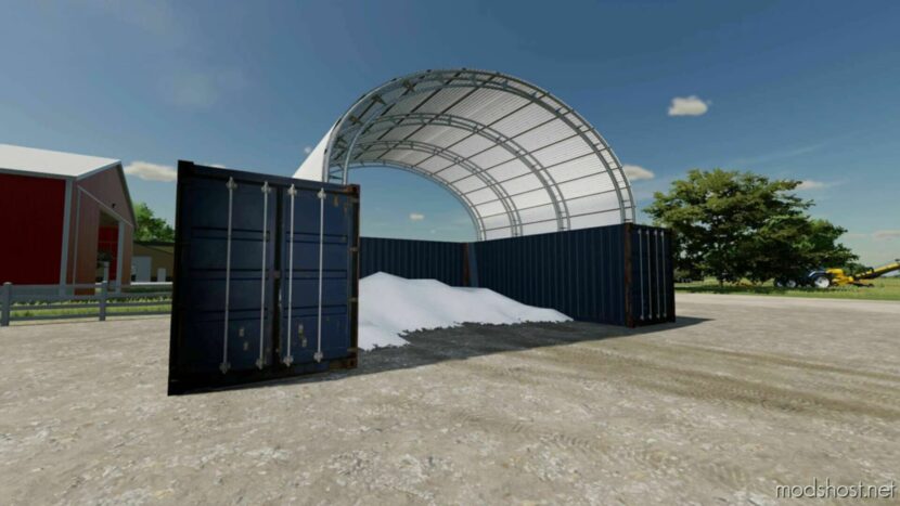 FS22 Placeable Mod: Salt Storage (Featured)