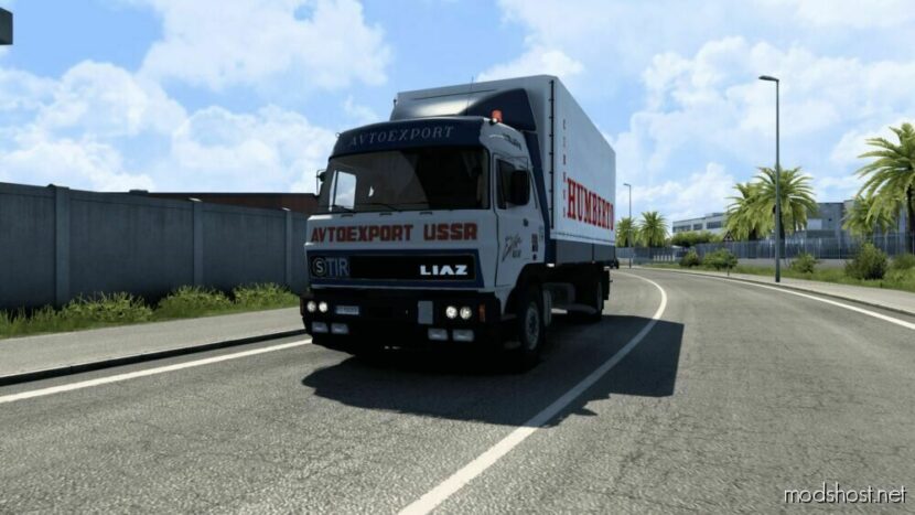 ETS2 Mod: Liaz 110/300 Truck + Trailers 1.48.5 (Featured)