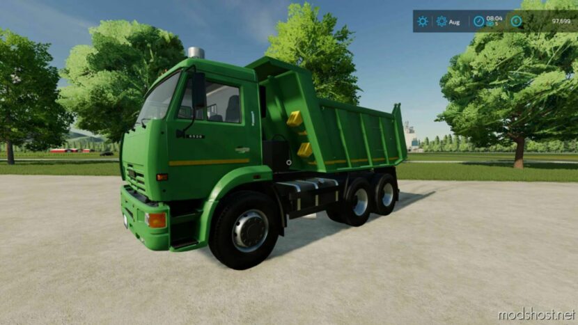 FS22 Kamaz Truck Mod: 65115 (Featured)