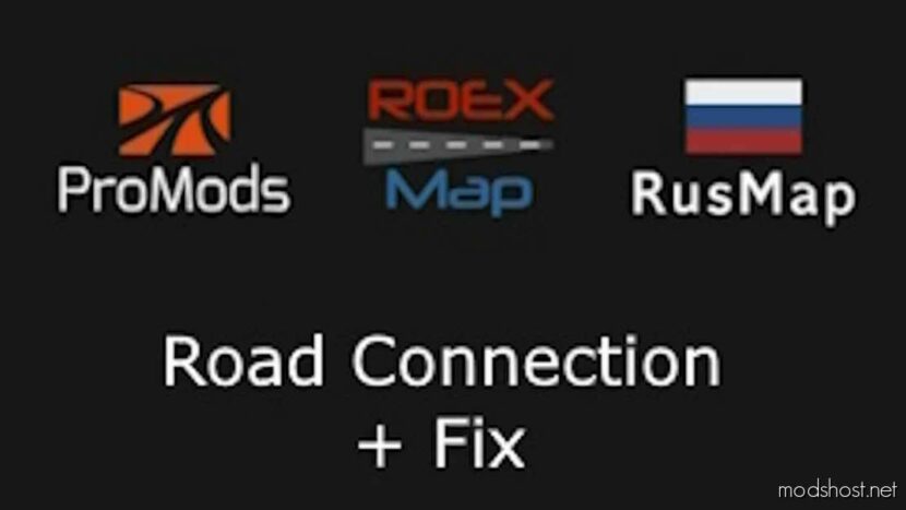 ETS2 RusMap Mod: Roex - Promods - Rusmap RC FIX V0.2 1.48.5 (Featured)