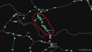 ETS2 RusMap Mod: Roex - Promods - Rusmap RC FIX V0.2 1.48.5 (Image #2)