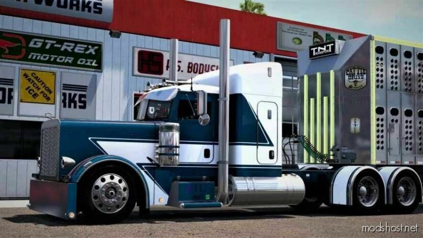 ATS Peterbilt Truck Mod: Dom’s Peterbilt 379 V1.2 1.48.5 (Featured)