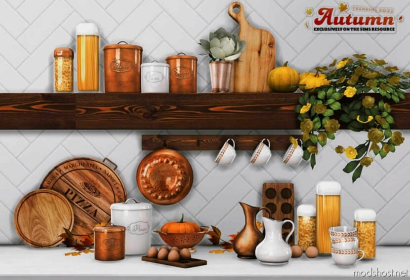 Sims 4 Object Mod: Fleur Kitchenware PT.I (Featured)