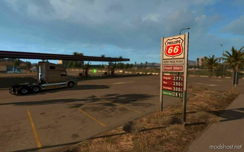 ATS Realistic Mod: Real USA GAS Stations 1.48 (Featured)