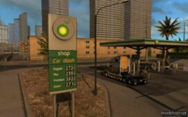 ATS Realistic Mod: Real USA GAS Stations 1.48 (Image #2)