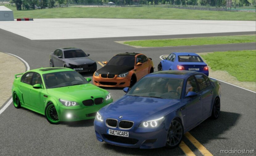 BeamNG BMW Car Mod: M5 E60 V2.0 Remastered 0.30 (Featured)