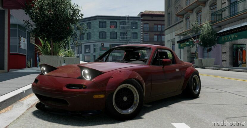 BeamNG Mazda Car Mod: MX-5 Miata 0.30 (Featured)