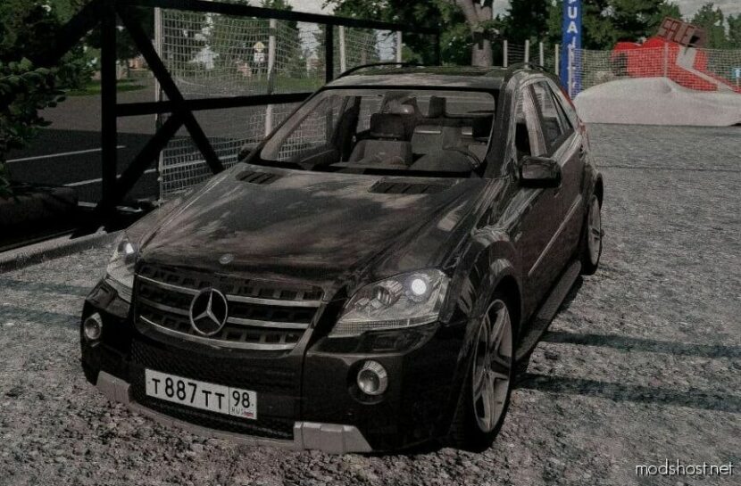 BeamNG Mercedes-Benz Car Mod: ML63 Release 0.30 (Featured)