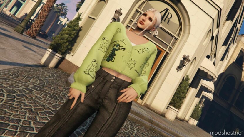 GTA 5 Player Mod: Valériane TOP For MP Female (Featured)