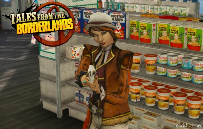 GTA 5 Player Mod: Fiona (Tale From The Borderlands) Add-On PED (Featured)