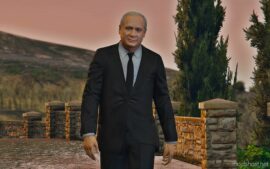 GTA 5 Player Mod: Binyamin Netanyahu Add-On PED (Image #2)