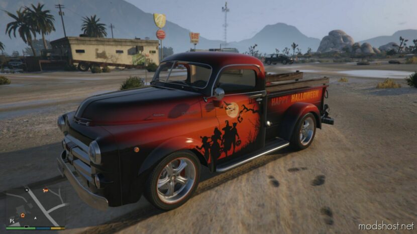 GTA 5 Dodge Vehicle Mod: 1953 Dodge Pickup B Series Add-On | Vehfuncs V (Featured)