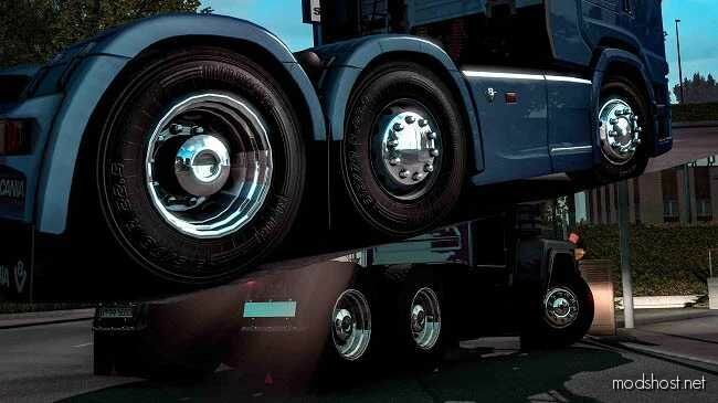 ETS2 Wheels Part Mod: Rims Cover Pack 1.48 (Featured)