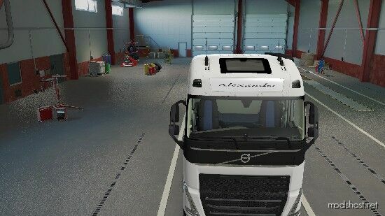 ETS2 Volvo Part Mod: Alexander Lightbox Volvo FH 2022 Globetrotter (Featured)