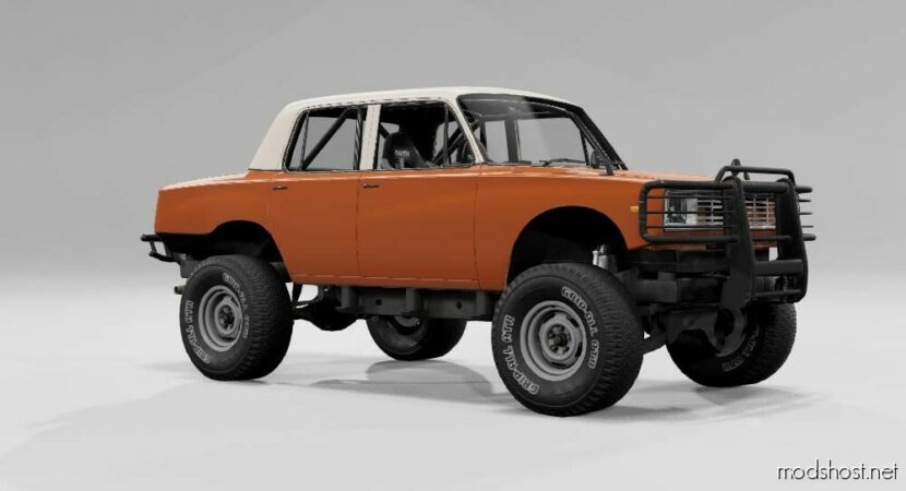 BeamNG Pickup Car Mod: Mudimar 4X4 Off-Road Miramar Pickup V1.5 0.30 (Featured)