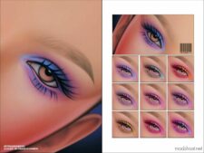 Sims 4 Eyeshadow Makeup Mod: N263 V1 (Featured)