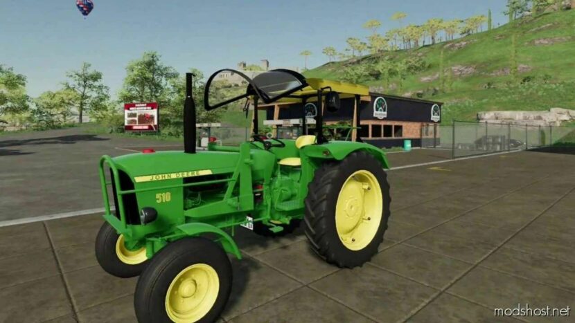 FS22 John Deere Tractor Mod: 510 V1.0.0.3 (Featured)