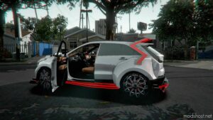 GTA 5 Vehicle Mod: Cadillac XT4 V2 Widebody Add-On / Fivem (Image #4)