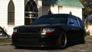 GTA 5 Vehicle Mod: Chariot Romero Hearse Widebody | Add-On | Tuning | Lods | (Image #3)