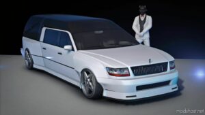 GTA 5 Vehicle Mod: Chariot Romero Hearse Widebody | Add-On | Tuning | Lods | (Image #4)