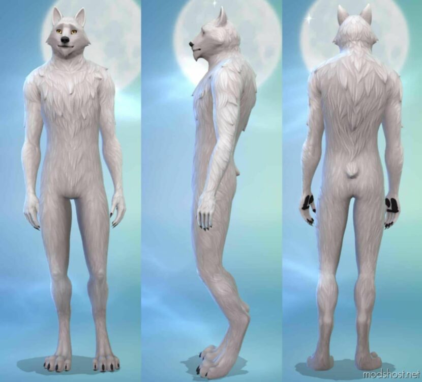 Sims 4 Mod: Digitigrade Werewolves (Override) (Featured)