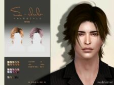 Sims 4 Male Mod: Short Male Female Hairstyle Joey (091023) (Featured)