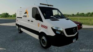 FS22 Mercedes-Benz Vehicle Mod: Sprinter Lucas TP Beta (Image #6)