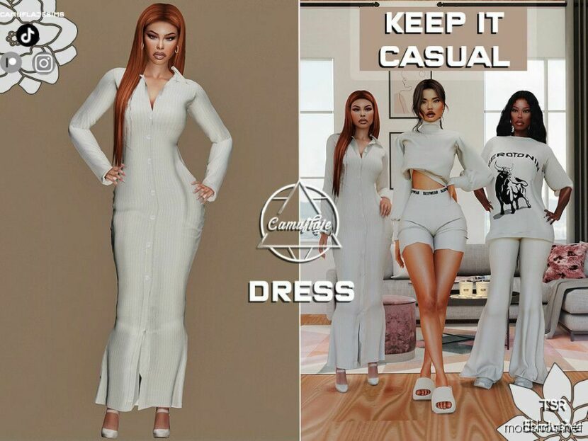 Sims 4 Everyday Clothes Mod: Keep IT Casual Collection (Featured)