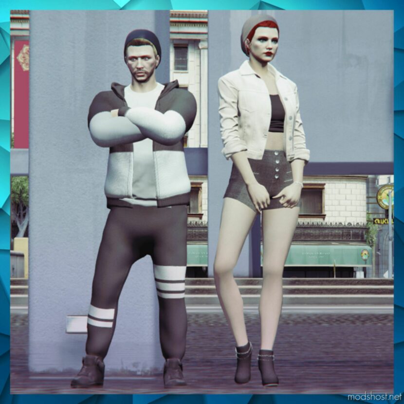 GTA 5 Player Mod: Beanie Sally & SAM For MP Female/Male (Featured)