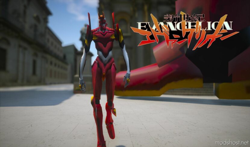 GTA 5 Player Mod: Evangelical Warrior (From EVA NEW Century Gospel Warrior) Add-On PED (Featured)