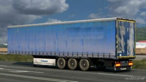 ETS2 Krone Mod: Profiliner Dirty Blue Skin (Image #3)