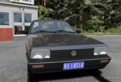 BeamNG Volkswagen Car Mod: CHINES VOLKSWAGEN SANTANA 0.30 (Featured)