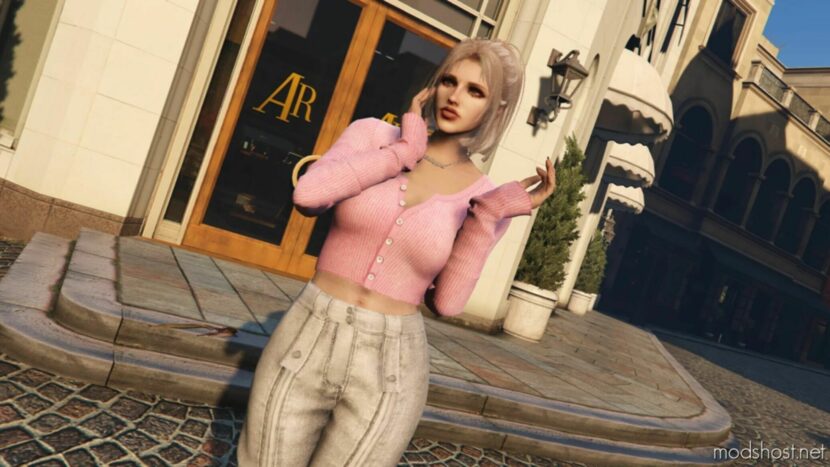 GTA 5 Player Mod: SOO MIN TOP For MP Female (Featured)