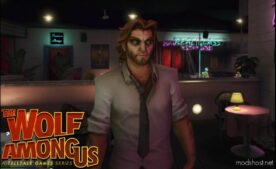 GTA 5 Player Mod: Bigby Wolf (T.w.a.u.) (Image #4)