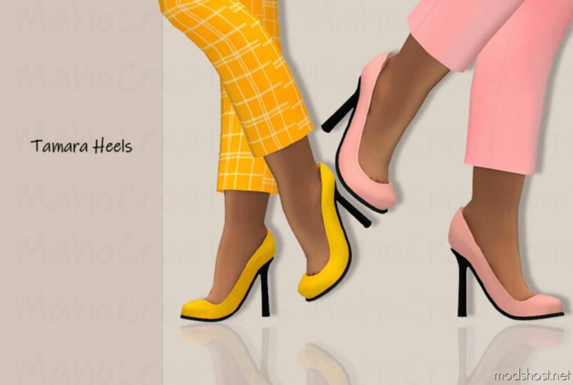 Sims 4 Female Shoes Mod: Heels Tamara (Featured)