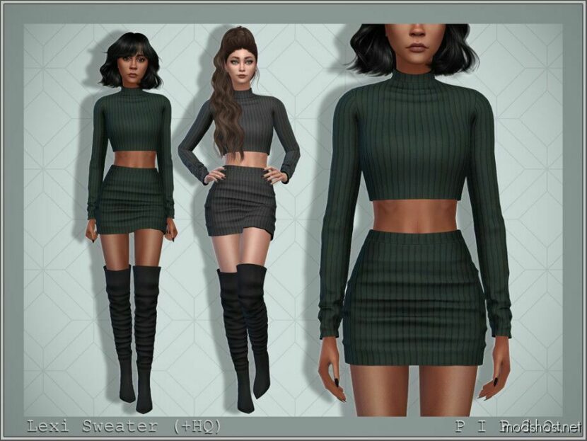 Sims 4 Everyday Clothes Mod: Lexi SET (Featured)